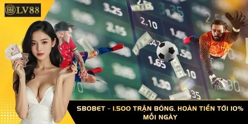 SBOBET – 1.500 Trận Bóng, Hoàn Tiền Tới 10% Mỗi Ngày